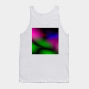 Red green black abstract art texture Tank Top